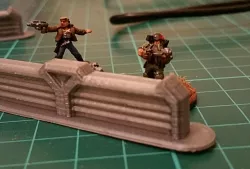 15mm SciFi Barricade Scenery