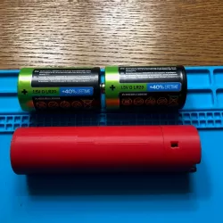 18650 аdapter for 2 D-Cells with charger
