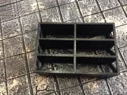 28mm Warehouse Racks 3"x1"l