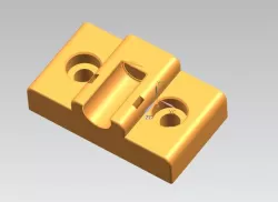 3030 Extruded Aluminum Y Carriage Block for 10mm Linear Rod