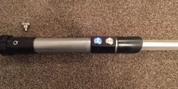 32mm Pipe Lightsaber Button Holder (14mm LED Buttons)