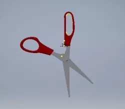 3D Model Scissors 