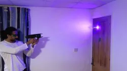 3D Printed Laser Gun 2.5W 