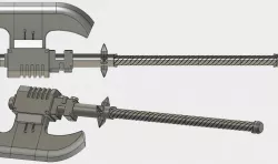 40K power axe 