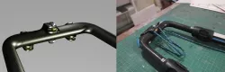 Adjustable outhaul for Aeron carbon V-Grip boom 160-210
