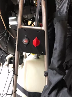 Air Conception Nitro paramotor fuel primer panel