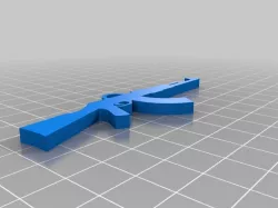 AK47 Keychain