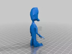 Alien creature scanned