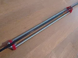 Arrow Spinner - Simple end parts with metal rods/threads