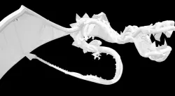 Awesome Dragon low poly (Created with Google Blocks and Oculous VR)