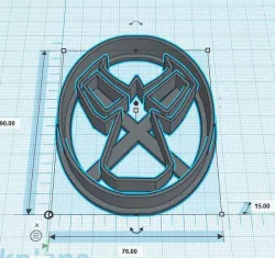 Bane Cookie Cutter