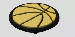 Basketball Pop Socket Cover
