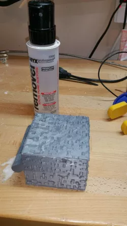 Borg Cube geocache remix