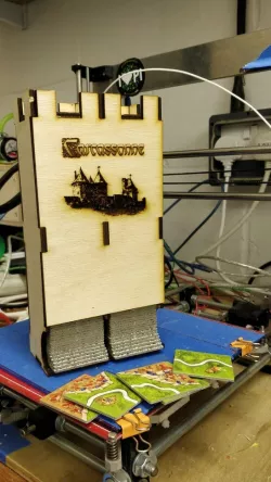 Carcassonne Card Tower