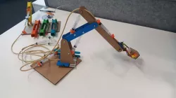 Cardboard Robot Arm 