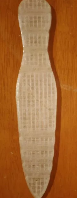Channeled Throwing Knife