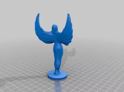 Cherub and the Ark of the Covenant (Simplified)