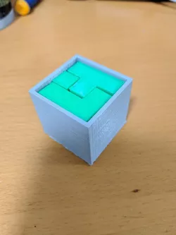 Coffin's Cube Container