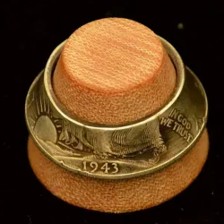 coin ring folding cone