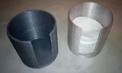 Container for cotton disks