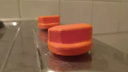 Cooking plate knob