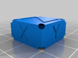 Customizable Calibration Box for SLA printers