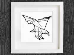 Customizable Origami Eagle