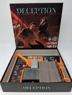 Deception Board Game Insert