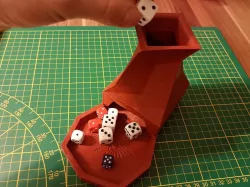 Dice Tower Würfelturm for Tabletop like Warhammer 40k