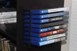 DVD/PS4/BluRay Wall Rack (9 count)