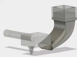 Extruder Fan Duct