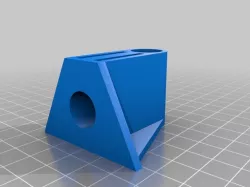 Fastening of a table lamp 
