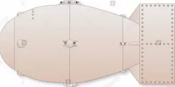 Fat Man Atomic Bomb - Money Box