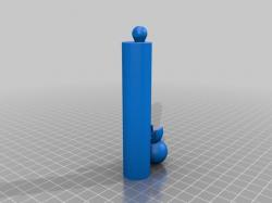 Fidget Roller V2 by GigawattsFPV, Download free STL model