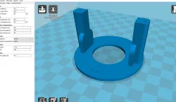 flangia supporto E6B2 x motore MY68