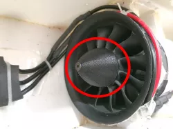 FMS 70mm EDF Fan Cap Replacement