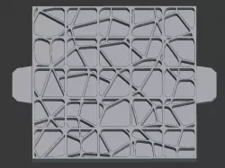 Foam Terrain Stamp - Ice - 1" grids
