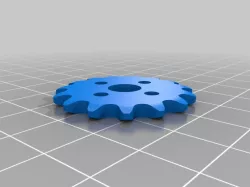 FTC 15 Tooth Sprocket 8mm Pitch for Revrobotics Chain fit to Tetrix Hub V3 Flat