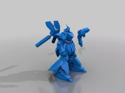 Gundam: Sazabi Ver KA CUT TO PRINT