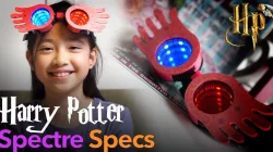 Harry Potter - Luna Lovegood Spectre Spec frames for Adafruit NeoPixel Goggles 