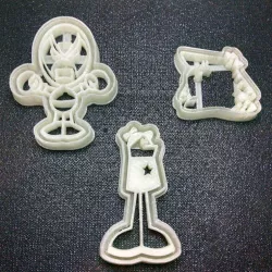 Homestar Runner Cookie Cutter Set #1