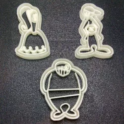 Homestar Runner Cookie Cutter Set #2