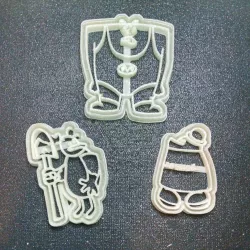 Homestar Runner Cookie Cutter Set #4