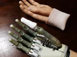 iLimb finger extension to fit Bebionic gloves
