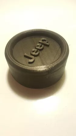 Jeep JK winter tire hub cover