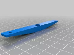 Kossel Power Supply Mounting Bracket (20a PSU)