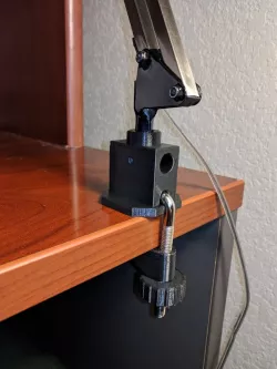 Lamp Clamp - Adjustable Desk Task Lamp