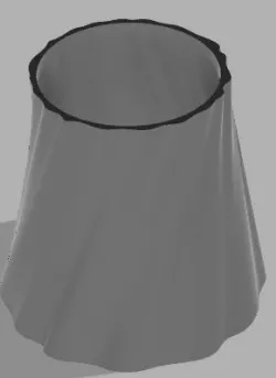 Lamp shade (organic)