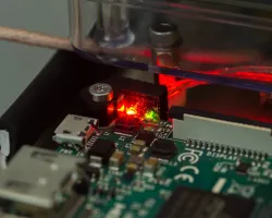 Light Pipe Adapter for Raspberry Pi 3 Model B