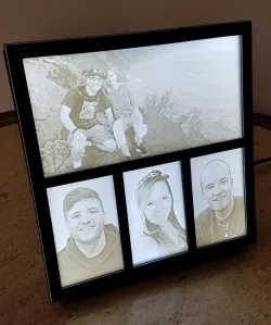 Lithophane Light Box Frame